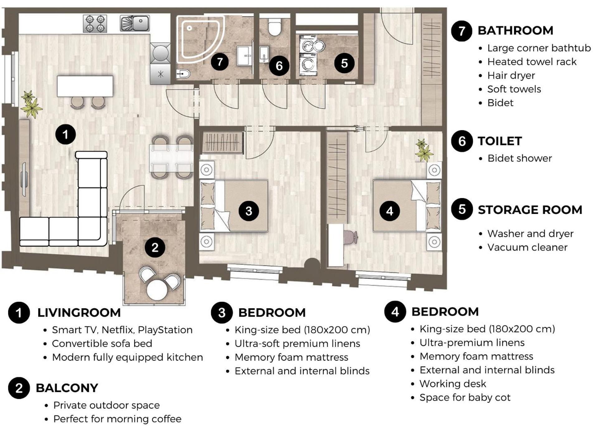 Luxury Sunny Home - Garage Parking, Metro, Balcony, Ps5 With Games Praha Bagian luar foto